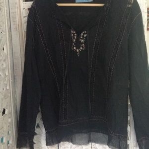 Johnny Was peasant blouse